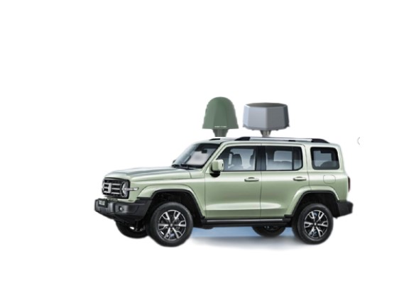  双台子车载察打一体低空防御反制设备