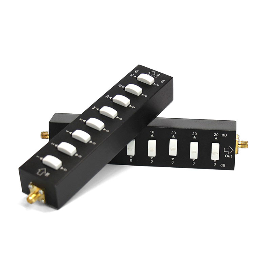  双台子步进可调衰减器SMA接口或N型接口0-90DB可调可选